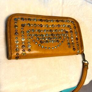 Viola Castellani Milano Genuine Leather Made in Italy Clutch